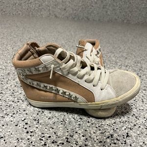 Vintage Havana zip up high tops (golden goose look alike)
